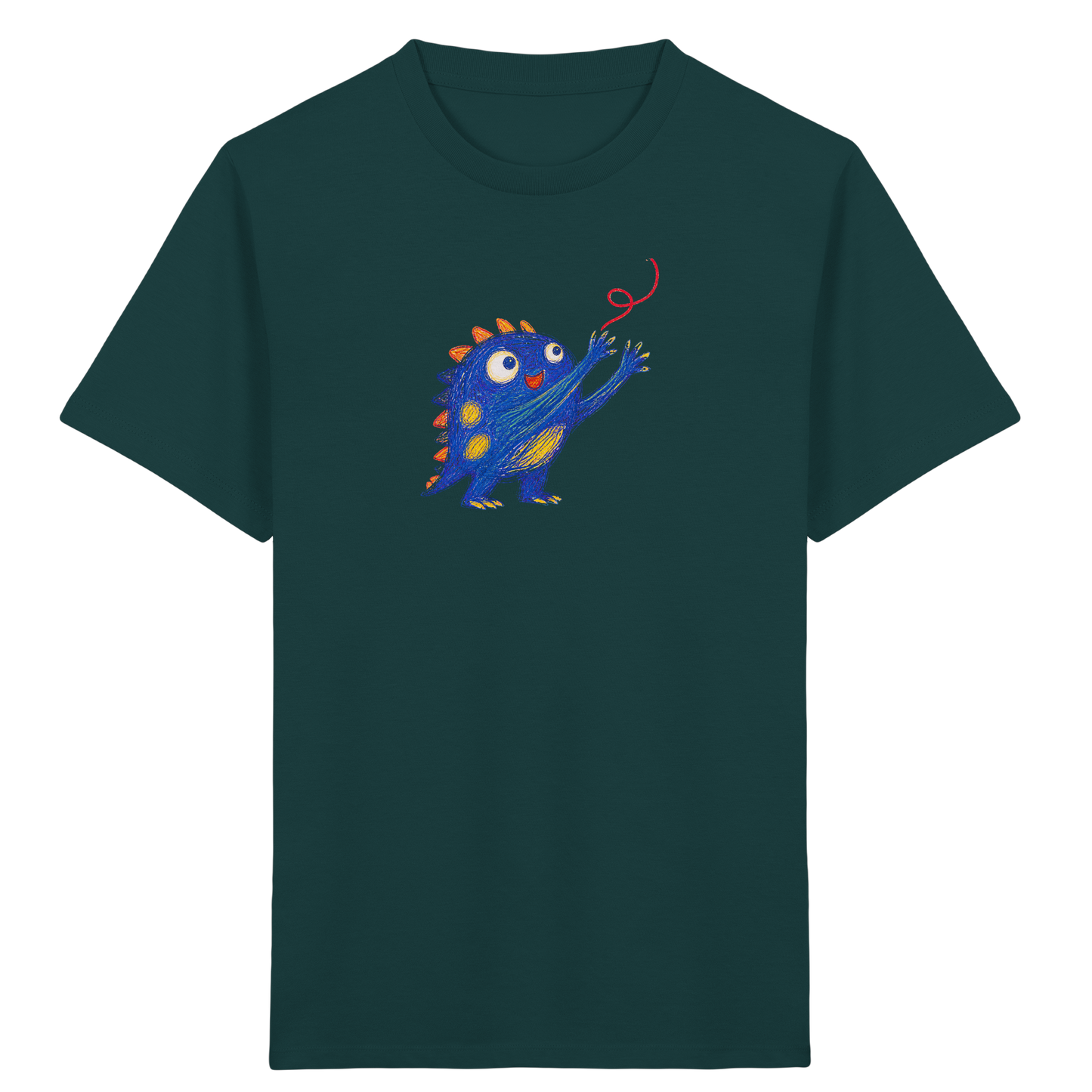 Fadenfänger Monster Kinder T-Shirt - Kinder Bio T-Shirt