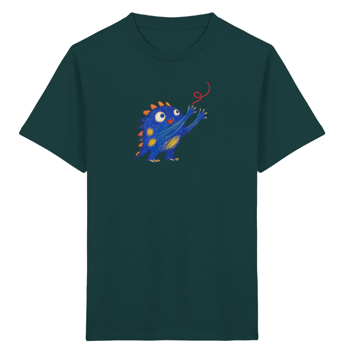Fadenfänger Monster Kinder T-Shirt - Kinder Bio T-Shirt