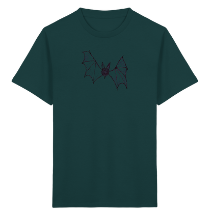 Fledermaus von oben - Kinder Bio T-Shirt