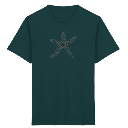 Seestern von oben Kinder T-Shirt - Kinder Bio T-Shirt