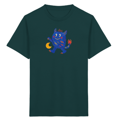 Mondlaterne Monster Kinder T-Shirt - Kinder Bio T-Shirt