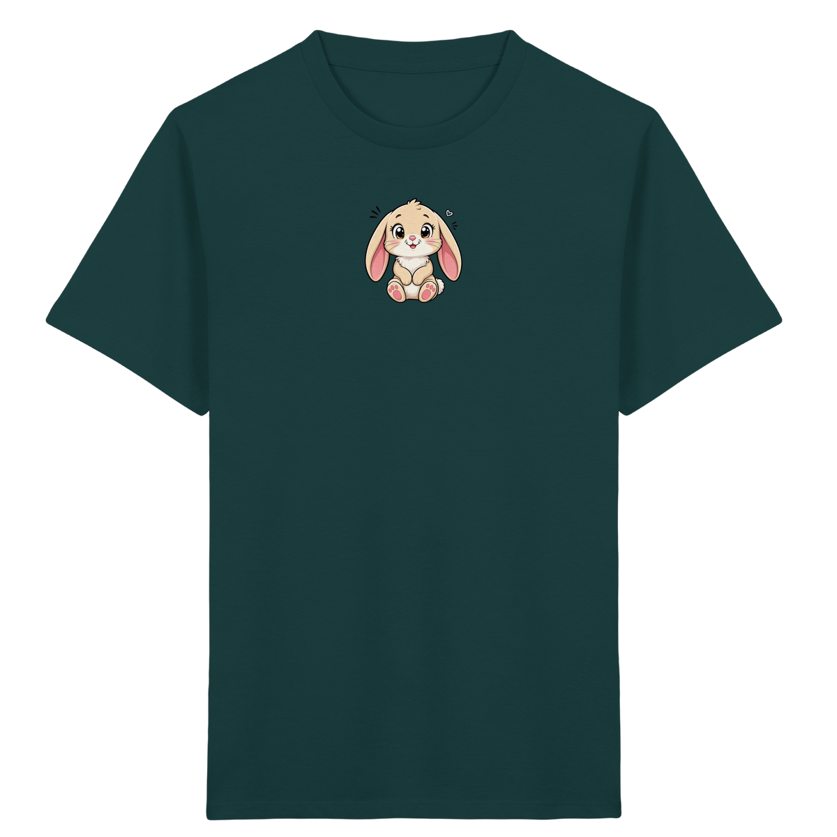 Niedliches Häschen T-Shirt: Freundliche Pfoten - Kinder Bio T-Shirt