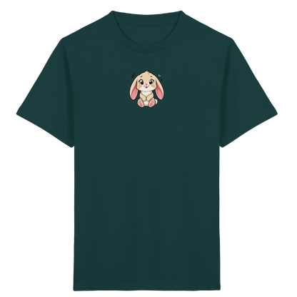 Niedliches Häschen T-Shirt: Freundliche Pfoten - Kinder Bio T-Shirt