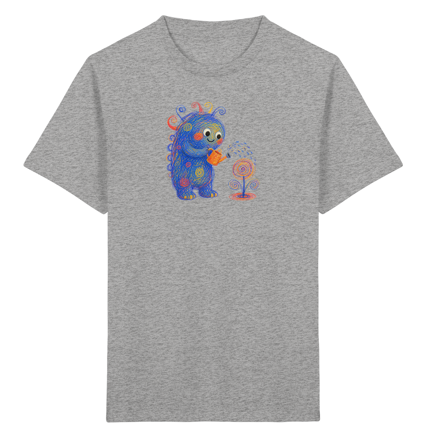 Kringelblume Monster Kinder T-Shirt - Kinder Bio T-Shirt