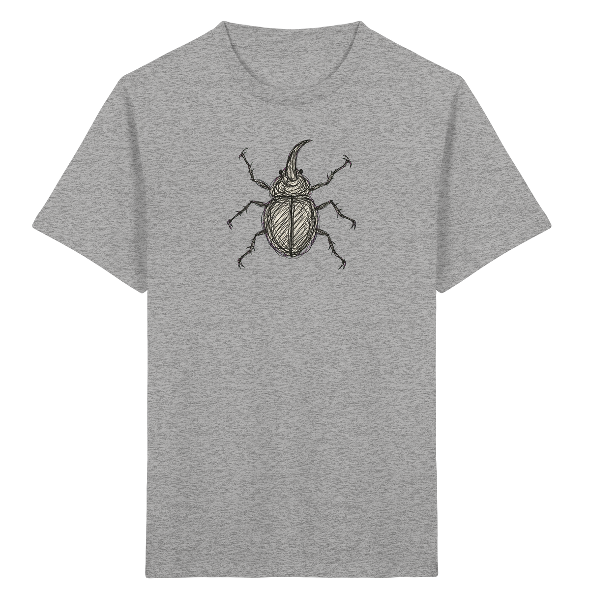 Nashornkäfer von oben - Kinder Bio T-Shirt