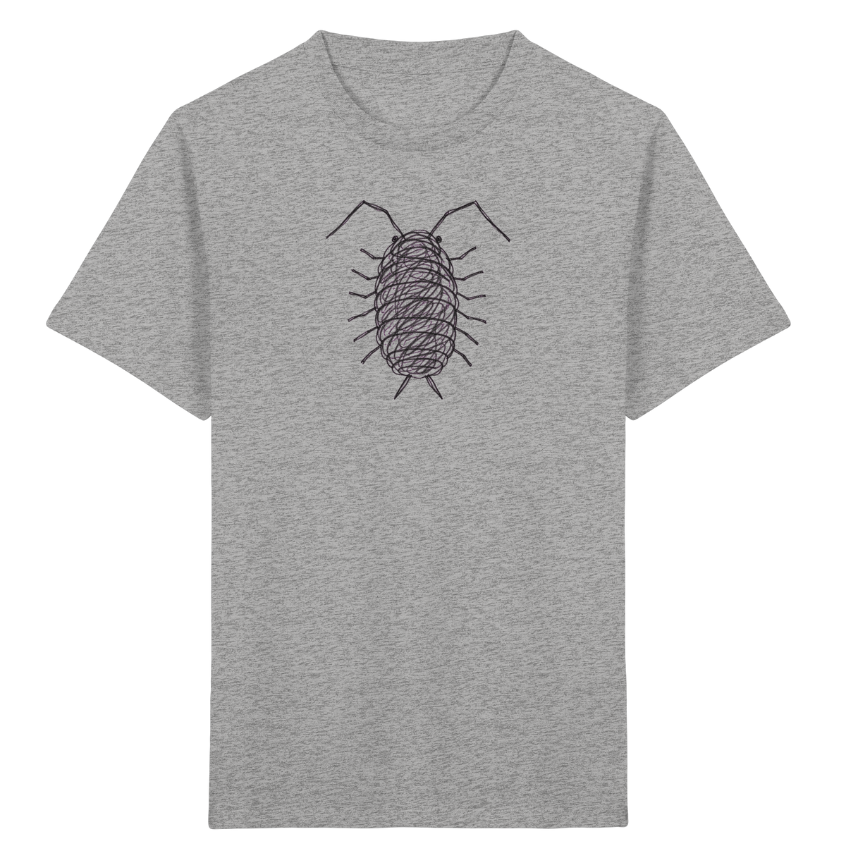 Kellerassel von oben - Kinder Bio T-Shirt