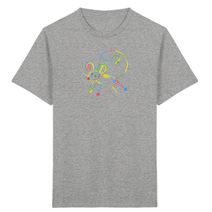 Farbpunkt Maus Kinder Shirt - Kinder Bio T-Shirt
