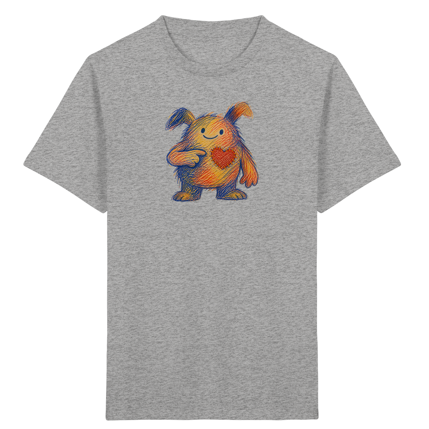 Flickenfreund Monster Kinder Shirt - Kinder Bio T-Shirt