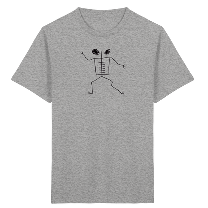 Kastenbauch Wesen mit Rippen Kinder Shirt - Kinder Bio T-Shirt