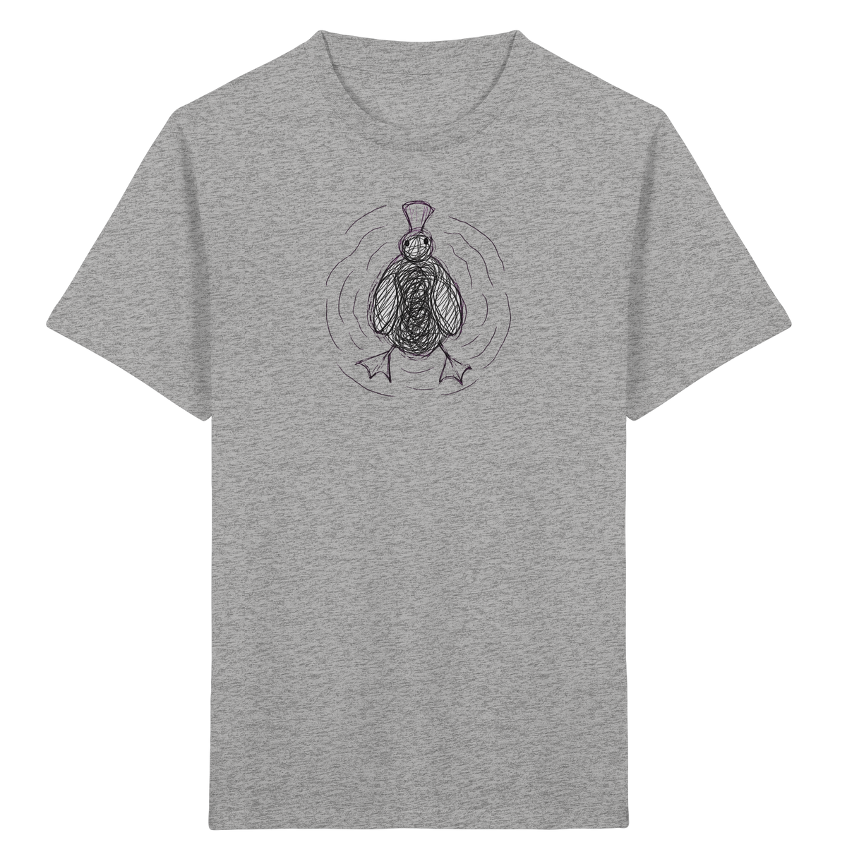 Ente von oben - Kinder Bio T-Shirt