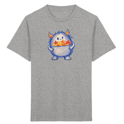 Kleines Monster mit Sternentasche - Kinder Bio T-Shirt