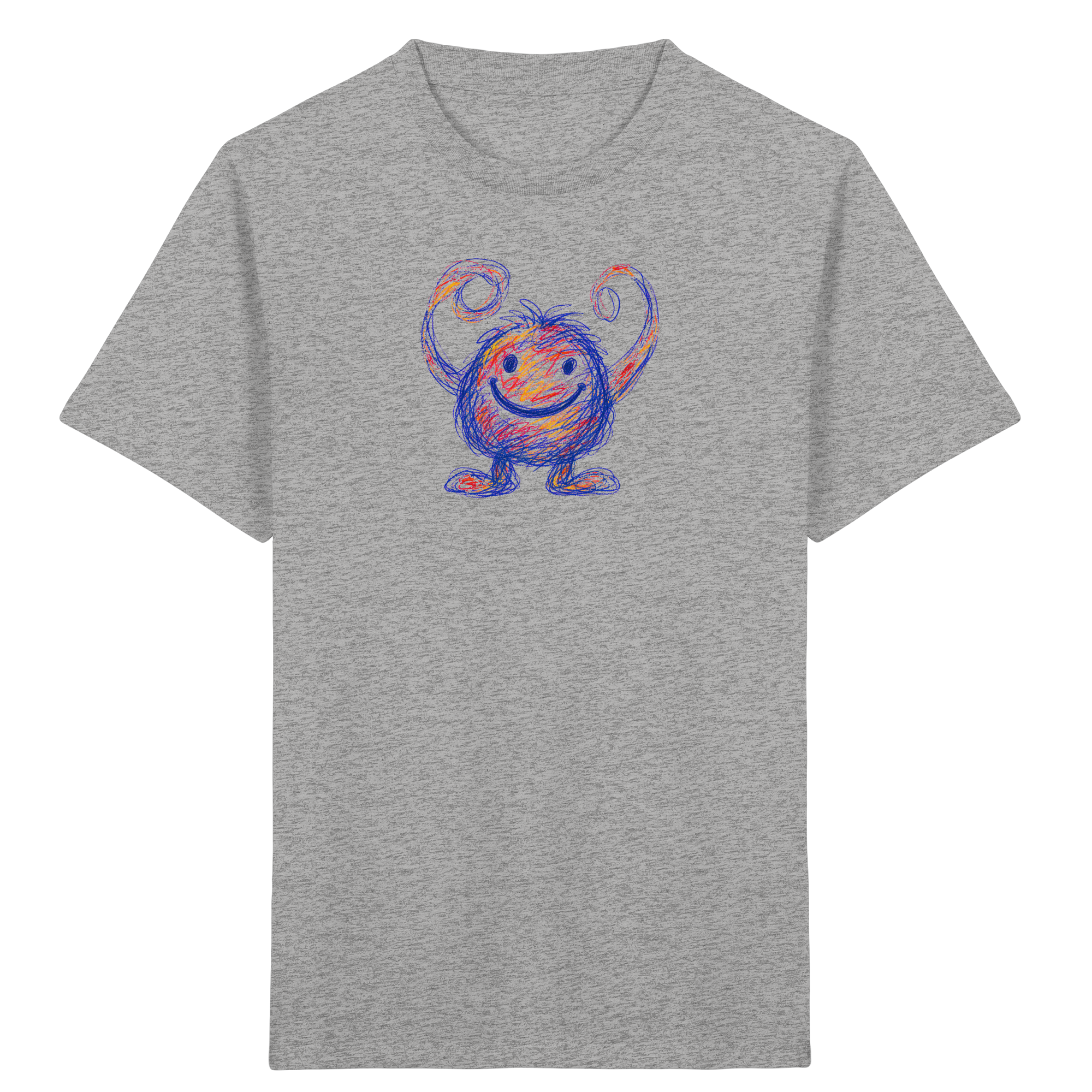 Nudelarme Kritzelmonster Kinder Bio T-Shirt