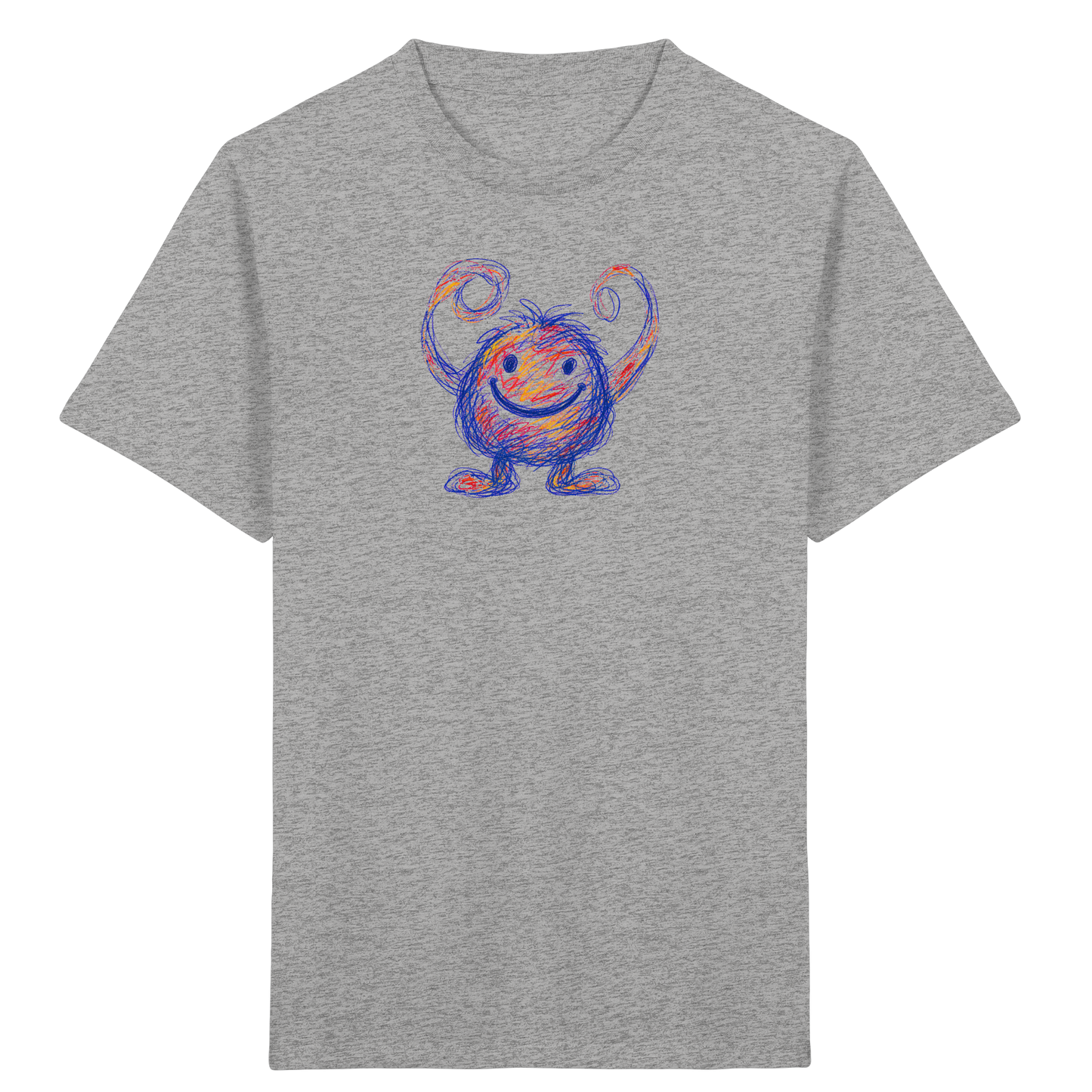 Nudelarme Kritzelmonster Shirt - Kinder Bio T-Shirt
