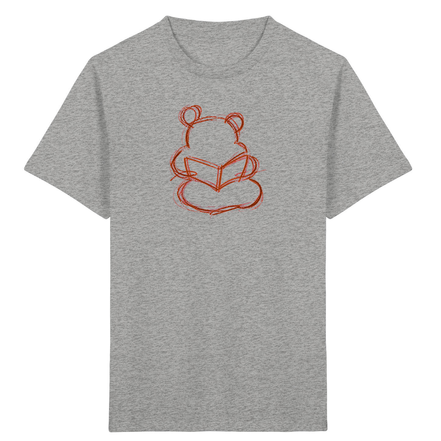 Kinder T-Shirt – Wackelbär mit offenem Buch
