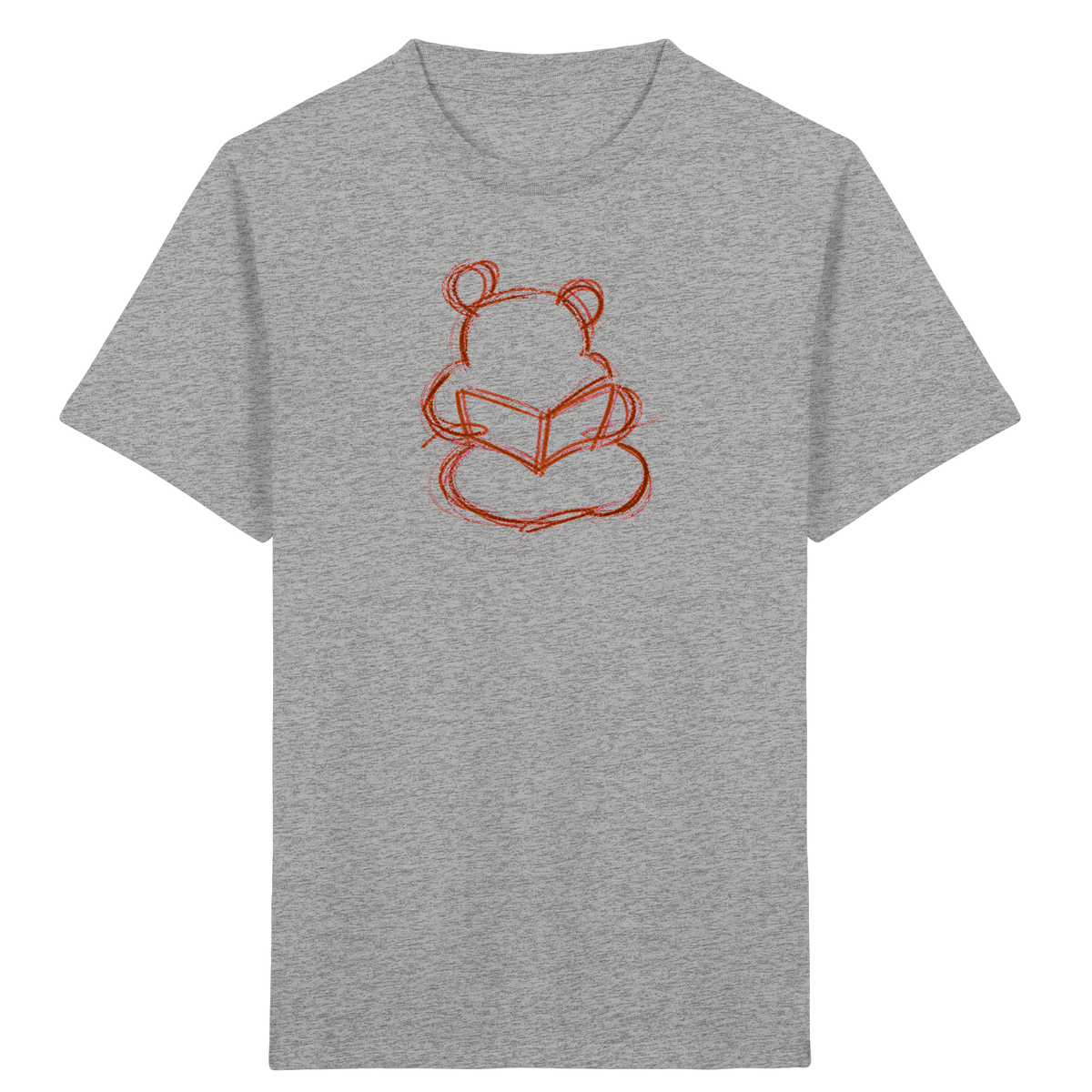 Wackelbär mit offenem Buch - Kinder Bio T-Shirt