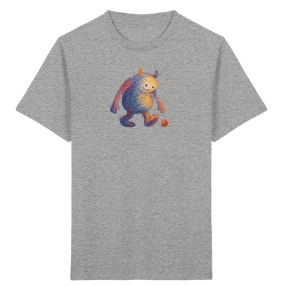 Schneckenfreund Monster Kinder T-Shirt - Kinder Bio T-Shirt