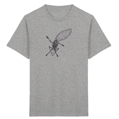 Fuchs von oben gezeichnet - Kinder Bio T-Shirt