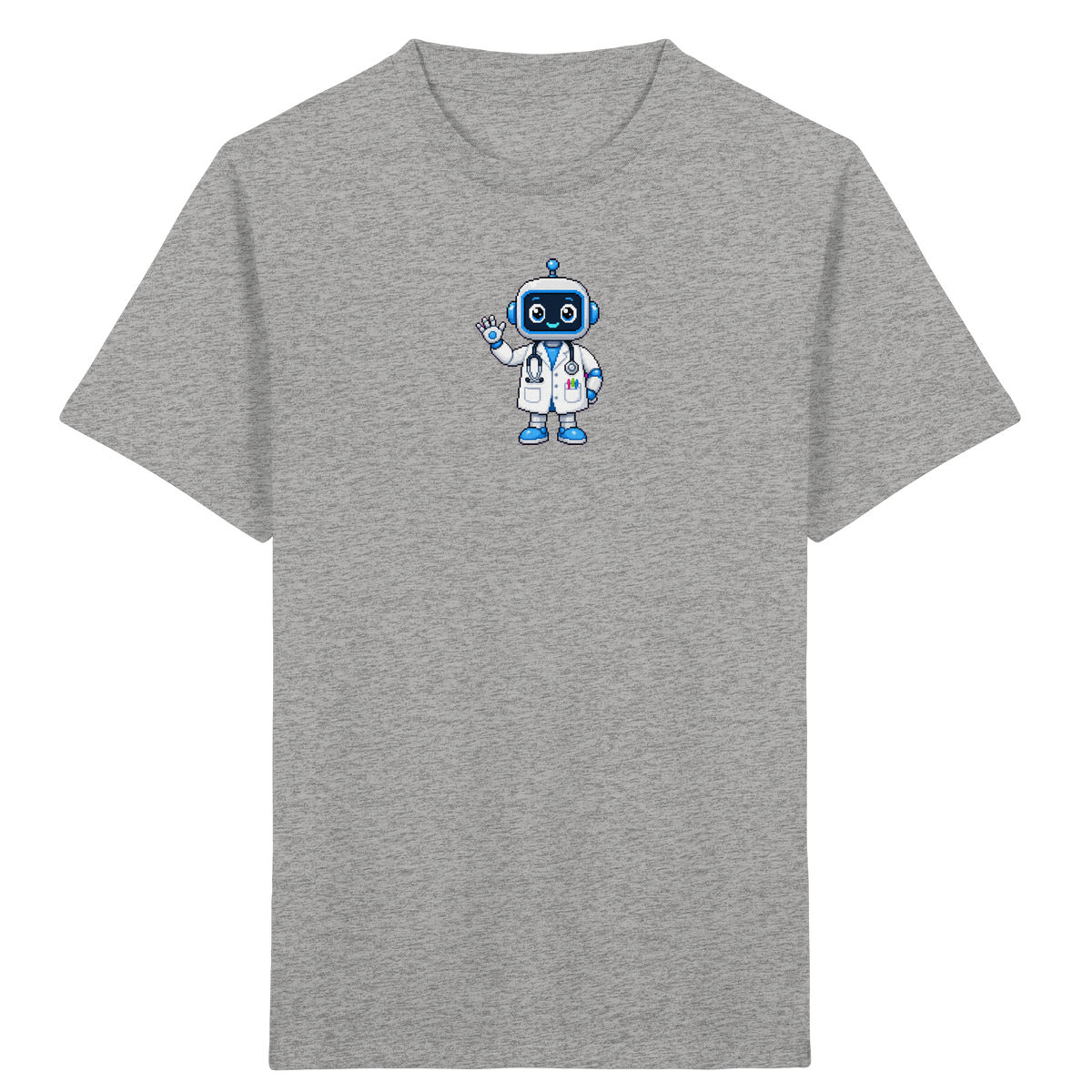 Pixel Roboter T-Shirt: Freundlich und cool - Kinder T-Shirt