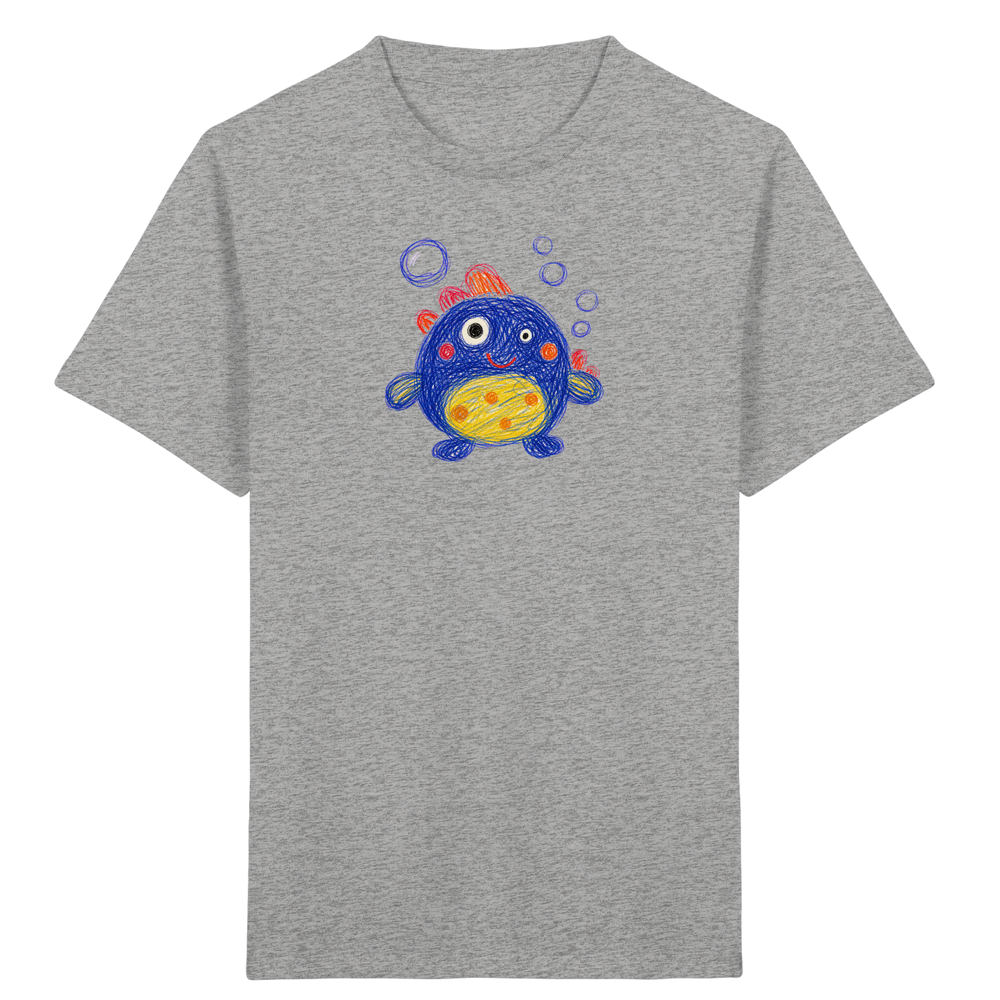 Blubberbauch Unterwasser Monster - Kinder Bio T-Shirt