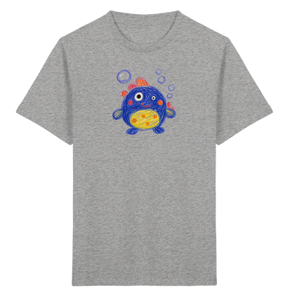 Blubberbauch Unterwasser Monster - Kinder Bio T-Shirt