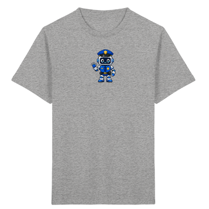 Pixel Roboter Polizei: Winkendes Kinder-T-Shirt - Kinder T-Shirt