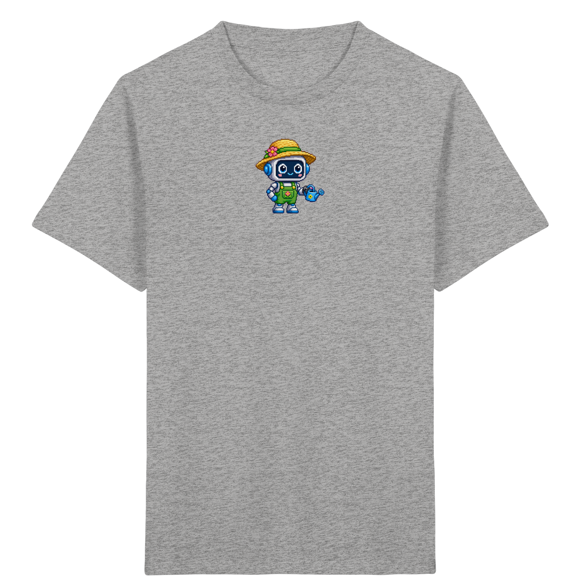 Pixel Roboter T-Shirt: Freundlicher Look - Kinder T-Shirt