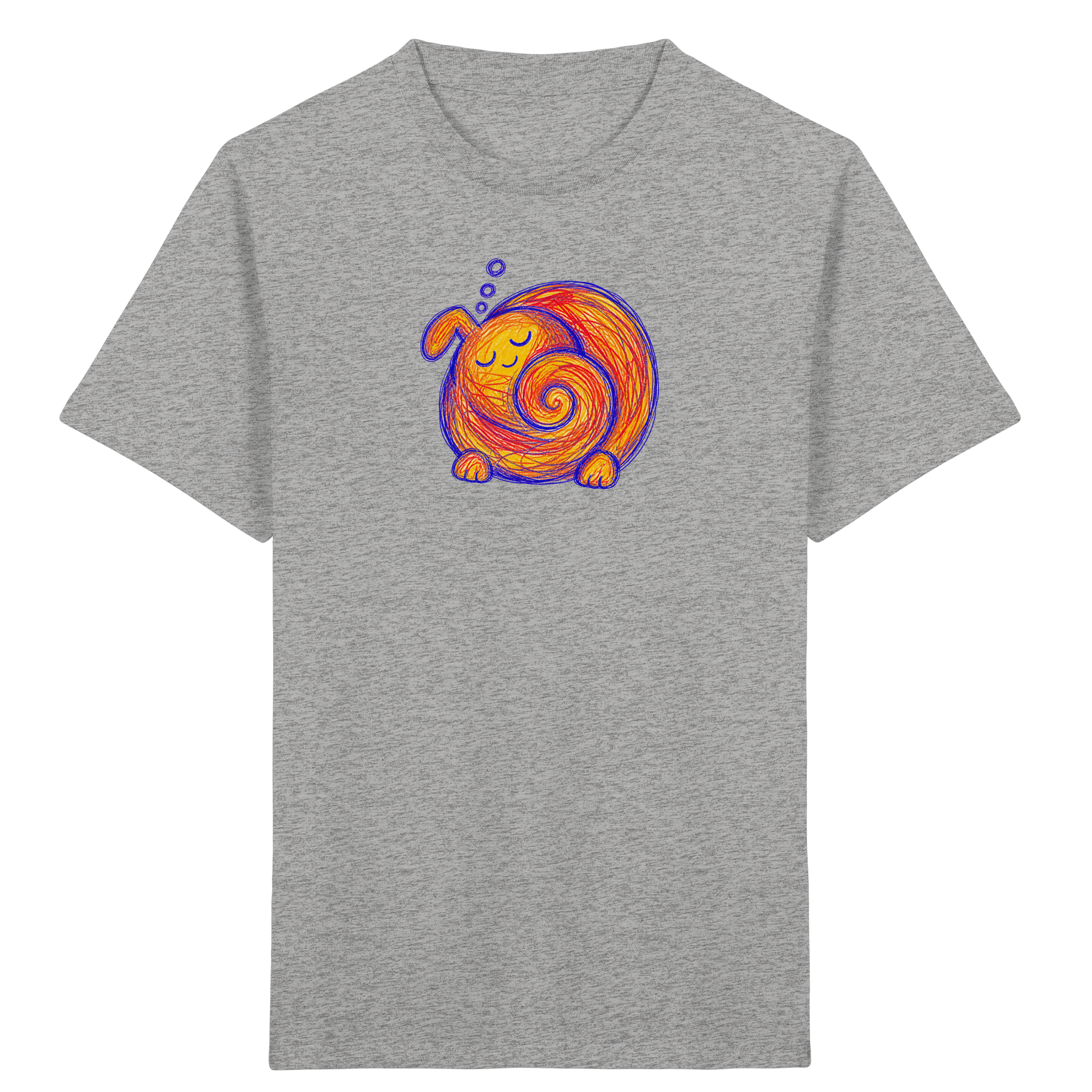 Kinder T-Shirt – Schnarchkringel Spiralmonster