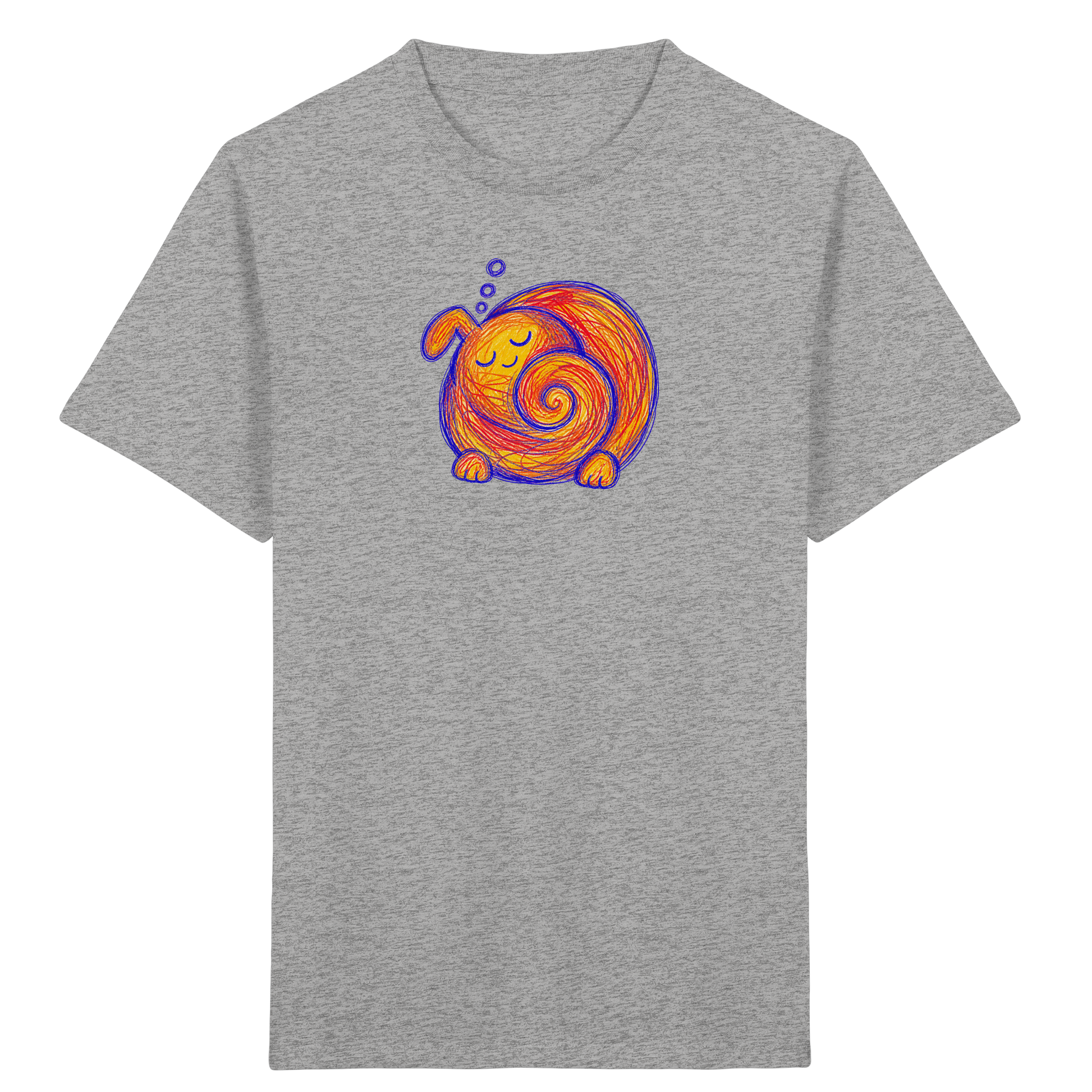 Schnarchkringel Monster Kinder Shirt - Kinder Bio T-Shirt