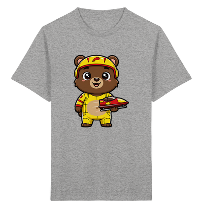 Bären-Rennfahrer T-Shirt: Abenteuer pur! - Kinder Bio T-Shirt