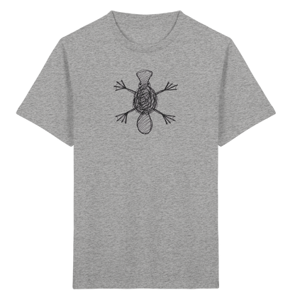 Schnabeltier von oben - Kinder Bio T-Shirt