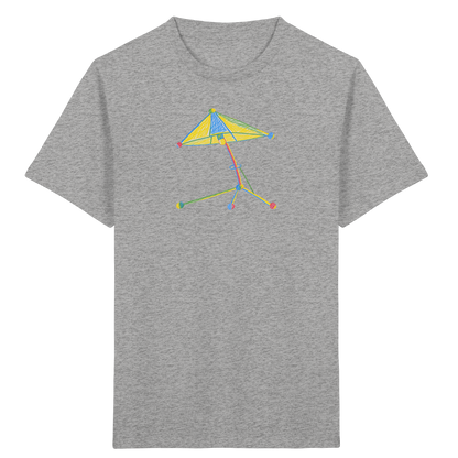 Bunte Farbpunkt Lampe - Kinder Bio T-Shirt