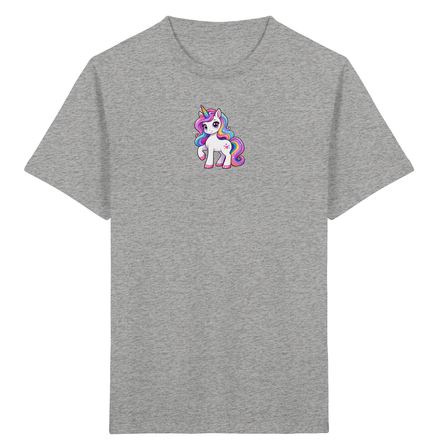 Magisches Einhorn T-Shirt mit Sternen - Kinder Bio T-Shirt