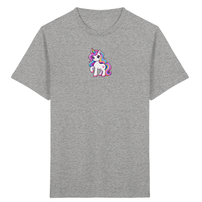 Magisches Einhorn T-Shirt mit Sternen - Kinder Bio T-Shirt