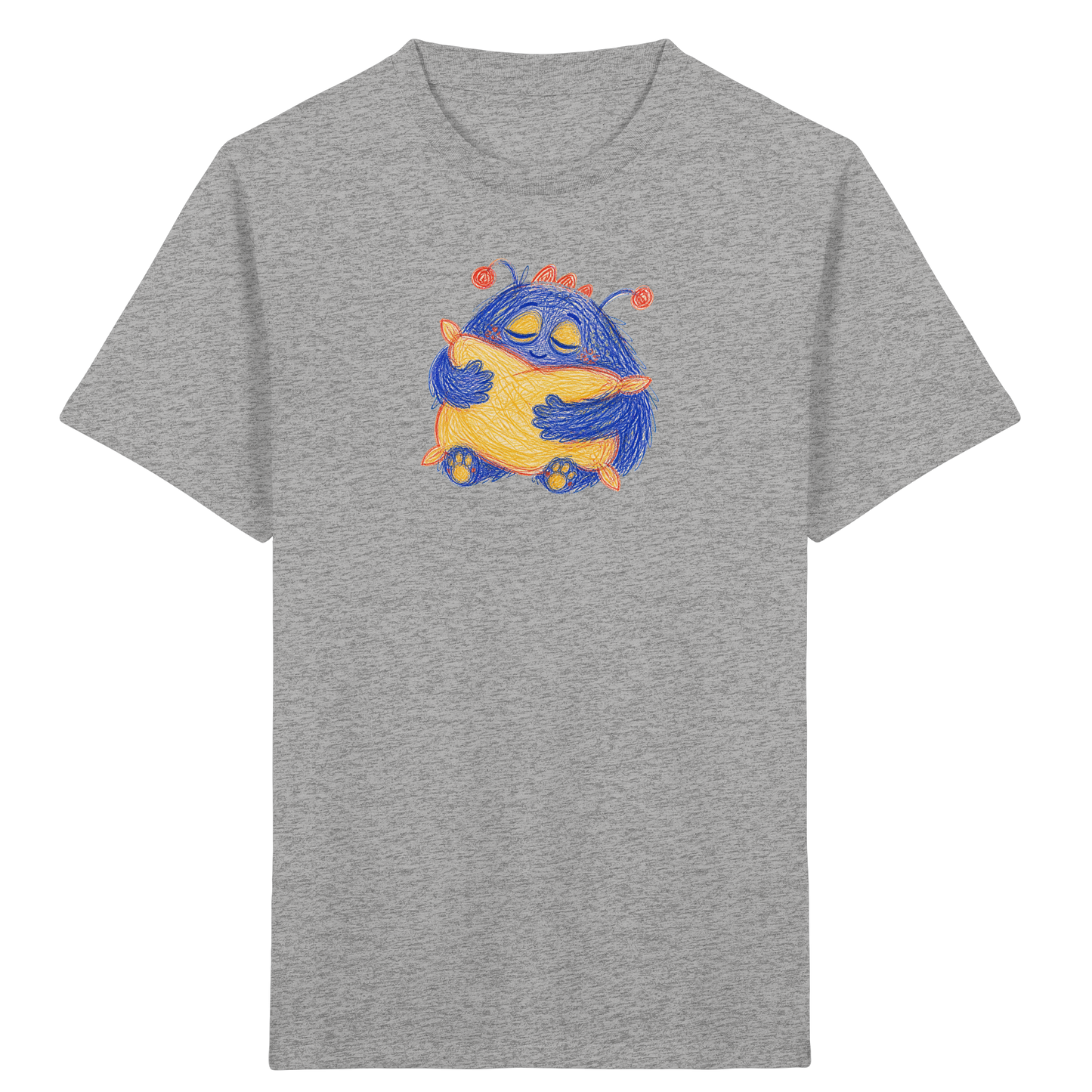 Kissenkuschler Monster Kinder T-Shirt - Kinder Bio T-Shirt