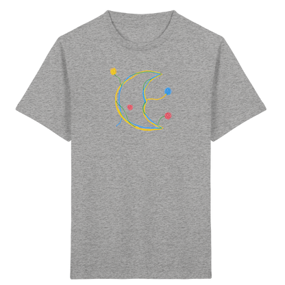 Farbpunkt Mond für Kinder - Kinder Bio T-Shirt