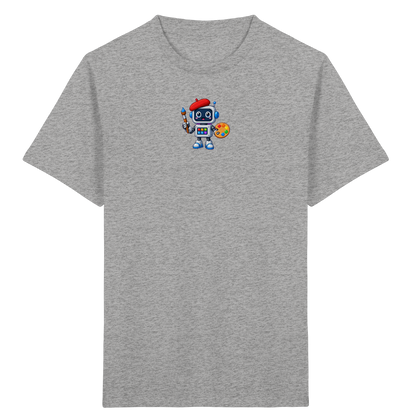 Pixel Roboter Künstler T-Shirt für Kinder - Kinder T-Shirt