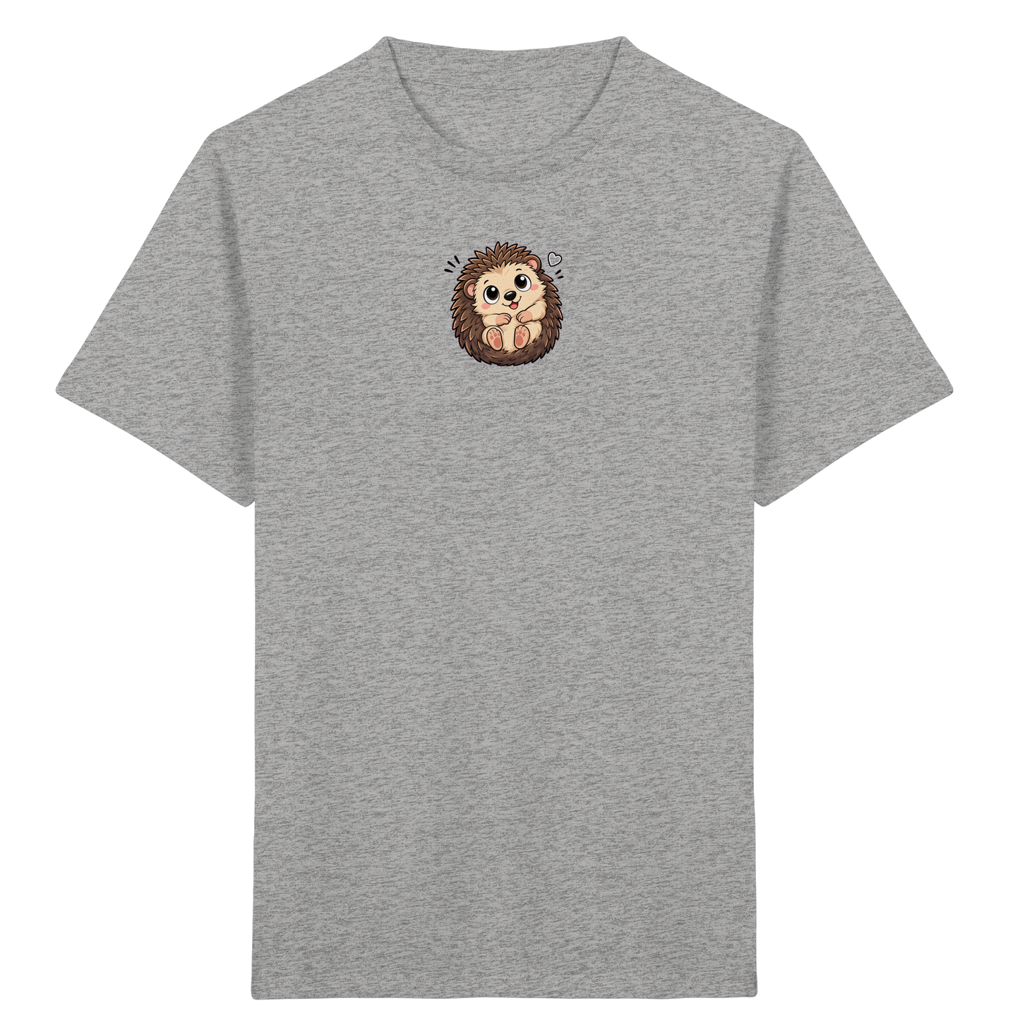 Niedlicher Igel: Fröhliches Kinder T-Shirt - Kinder Bio T-Shirt