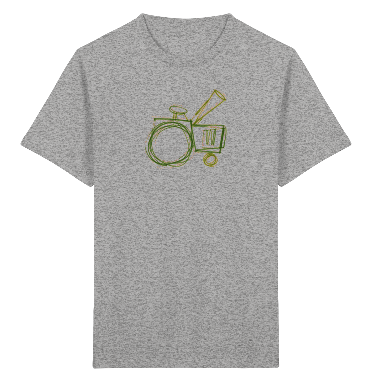 Wackeltraktor mit Schultüte - Kinder Bio T-Shirt