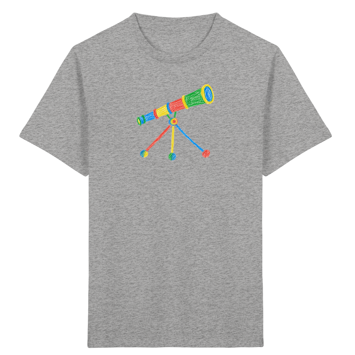 Farbpunkt Teleskop für Kinder - Kinder Bio T-Shirt