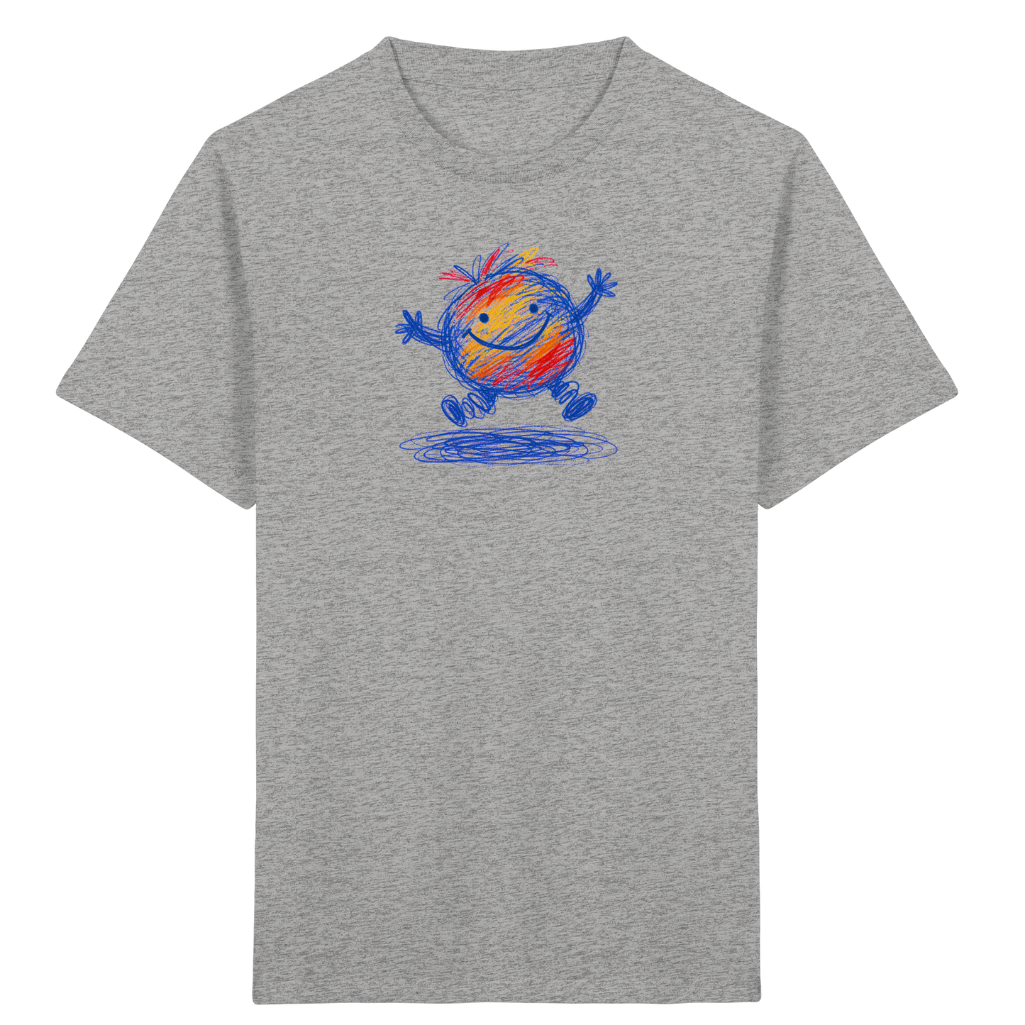 Pfützenhüpfer Kritzelmonster Kinder Shirt - Kinder Bio T-Shirt