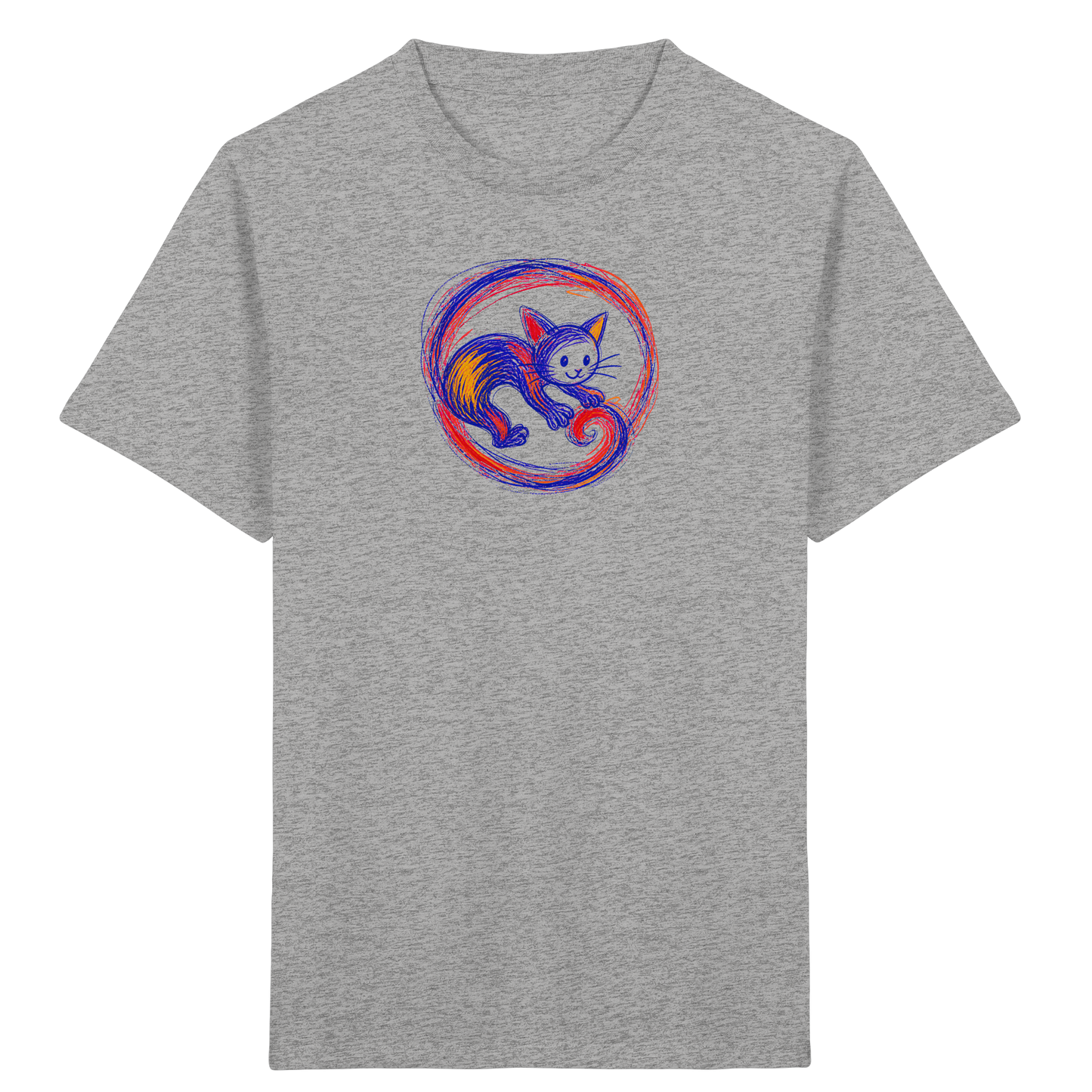 Kringelschwanz Monster Kinder T-Shirt - Kinder Bio T-Shirt