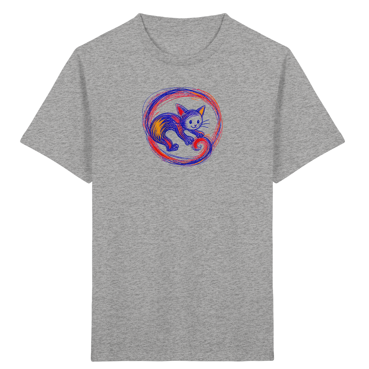 Kringelschwanz Monster Kinder T-Shirt - Kinder Bio T-Shirt