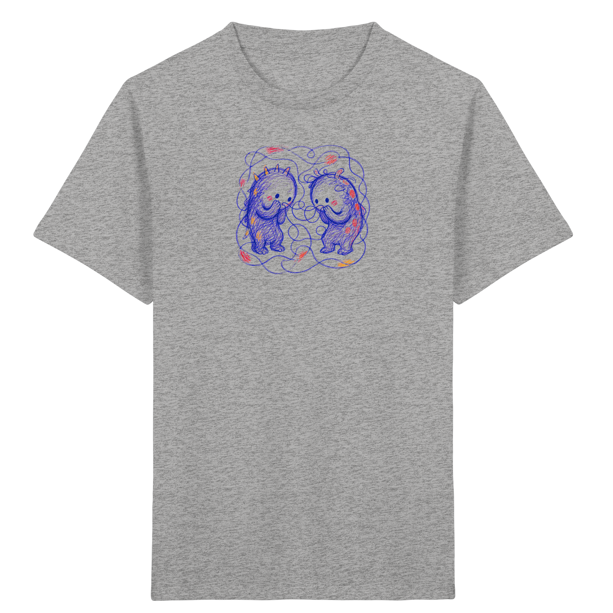 Leiseflüsterer Monster Kinder T-Shirt