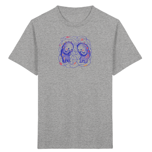 Leiseflüsterer Monster Kinder Shirt - Kinder Bio T-Shirt