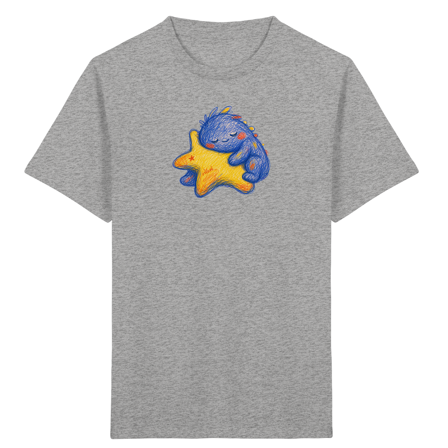 Sternenschläfer Monster mit Stern - Kinder Bio T-Shirt