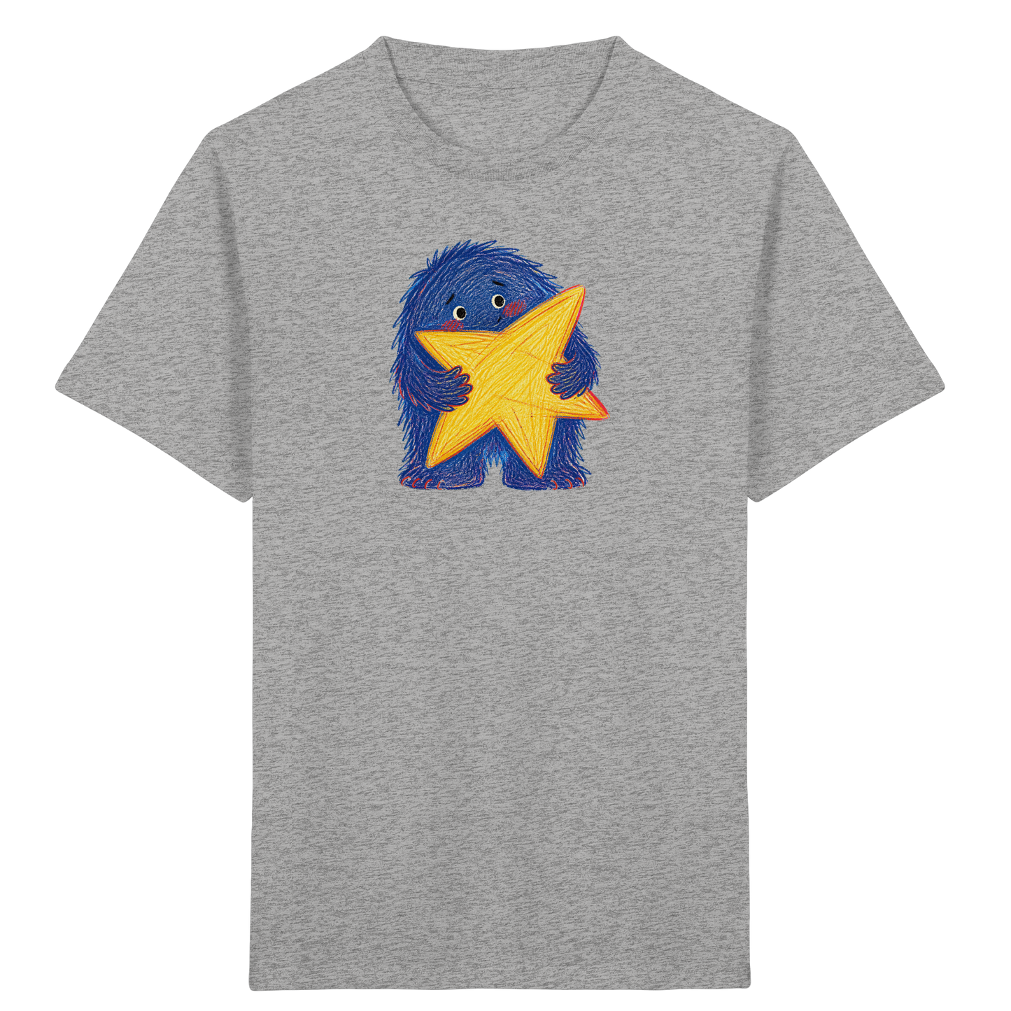 Sternensammler Monster Kinder Shirt - Kinder Bio T-Shirt