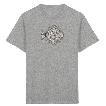 Flunder von oben - Kinder Bio T-Shirt