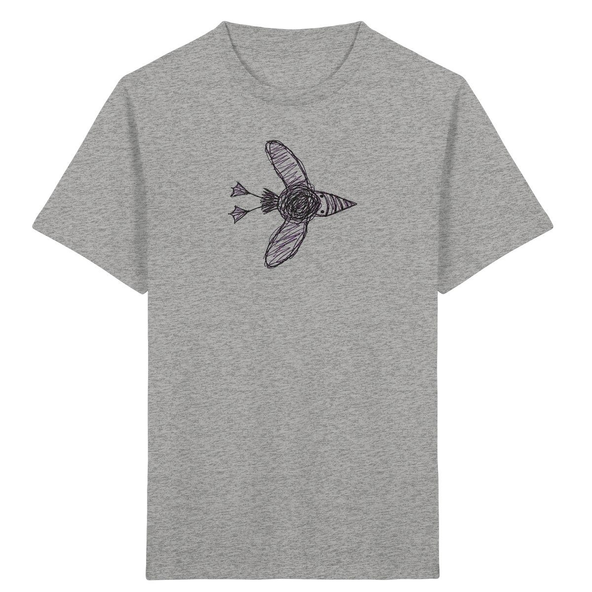 Papageitaucher von oben - Kinder Bio T-Shirt