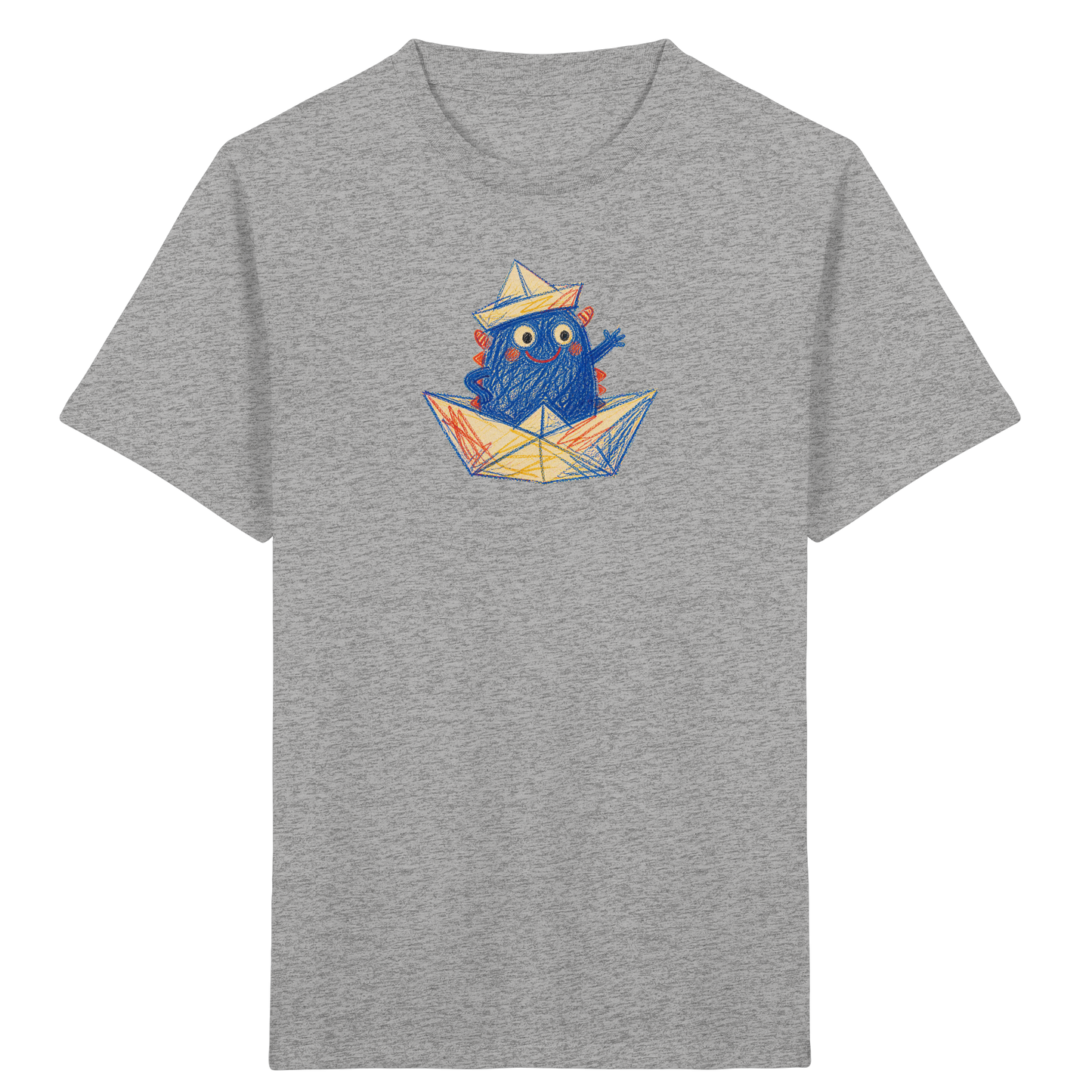 Kleiner Kapitän Monster - Kinder Bio T-Shirt