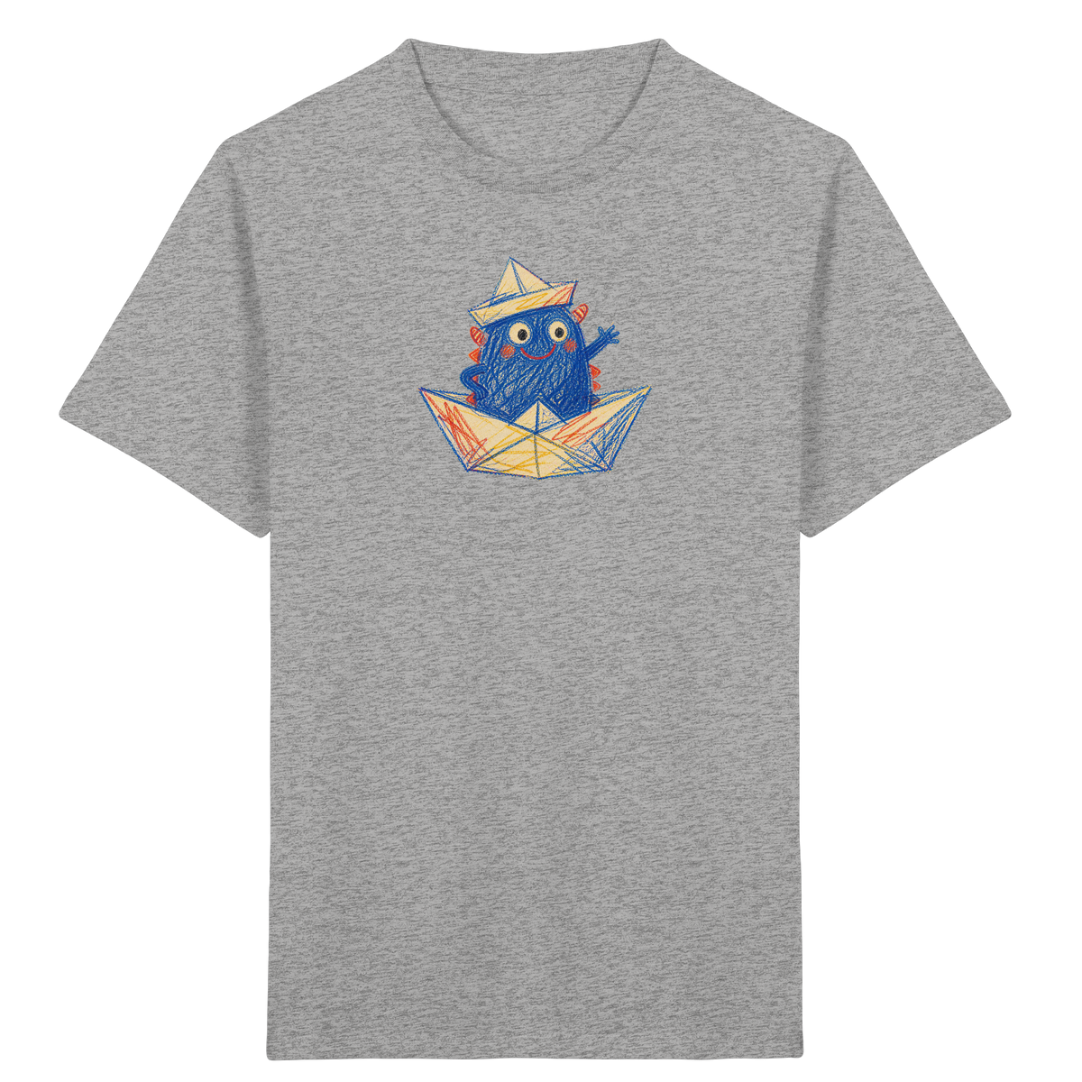 Kleiner Kapitän Monster - Kinder Bio T-Shirt